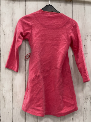 Finkid  Kleid  Gr. 134/140  pink seitlich geschnürt 40 % Wolle (leichtes Pilling)