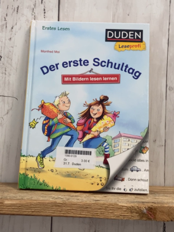Duden  Buch Der erste Schultag 