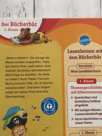Bücherbär  Buch Piratengeschichten 