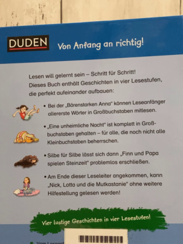 Duden  Buch Mein dickes Buch zum Lesenlernen 