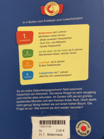 Bildermaus  Buch Geschichten vom Katzenbaby 