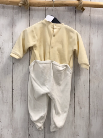 In Extenso  Strampler  Gr. 74  creme weiß Nicky Hasen Möhren 