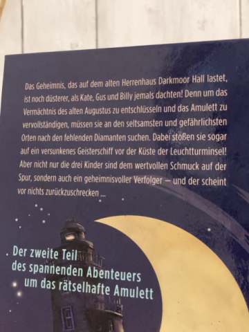   Buch Das Geheimnis von Darkmoor Hal: Das Amulett der Winde 