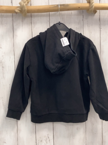 H&M  Pullover  Gr. 110  schwarz Kapuze Pailettenbild mit Gespenst 
