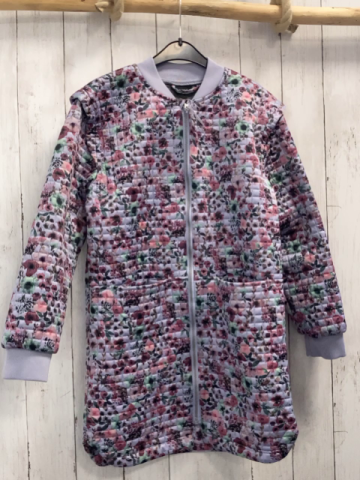 name it Jacke Gr. 146  flieder Blumen