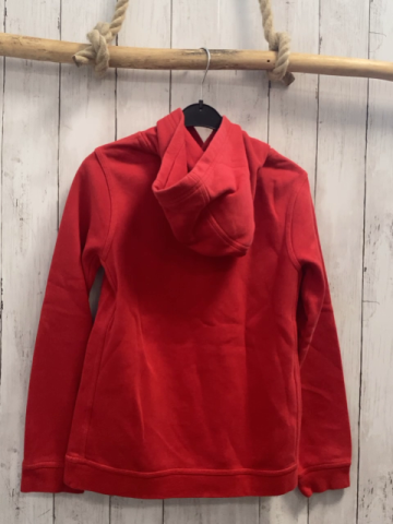 Nike  Pullover  Gr. 146/152  rot Kapuze weiße Schrift 