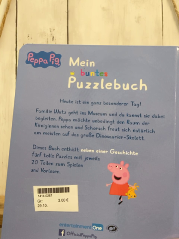  Pappbuch Peppa Pig Uhren Lernbuch
