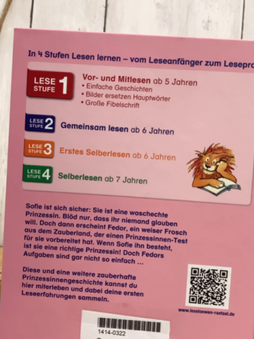Leselöwen  Buch Prinzessinnengeschichten 