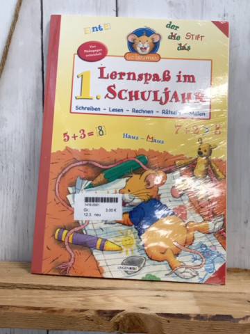 neu  Lernbuch Lernsaß im 1. Schuljahr 