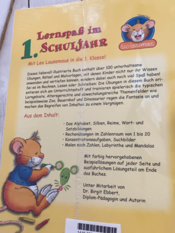 neu  Lernbuch Lernsaß im 1. Schuljahr 