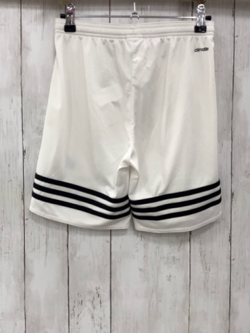 Adidas  Sportshorts  Gr. 152  weiß schwarze Streifen 