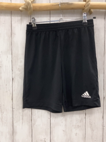 Adidas  Sportshorts  Gr. 152  schwarz weiße Schrift + weißes Label 