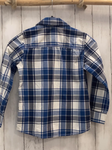 Pepe Jeans  Hemd  Gr. 128  blau grau weiß kariert