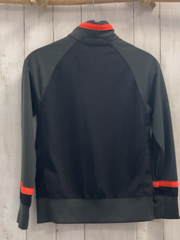 Nike  Joggingjacke  Gr. 140  schwarz oliv orange 
