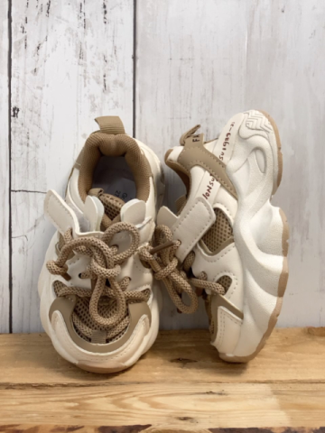   Schuhe  Gr. 21  weiß hellbraun 