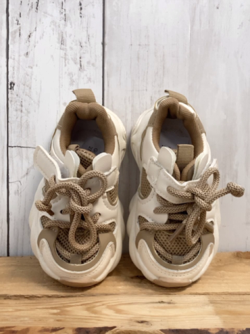   Schuhe  Gr. 21  weiß hellbraun 