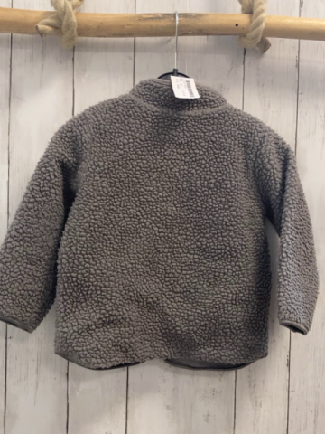 H&M  Teddyjacke  Gr. 92  grau 
