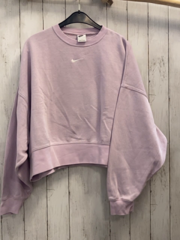 Nike Pullover Gr. L flieder weißes Logo
