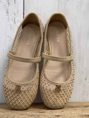 Reiss  Schuhe  Gr. 30  Netz + hellbraune Rauten mit Steinen NP 48 Pfund 