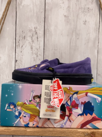neu Vans  Schuhe  Gr. 32  lila Plüsch Tiergeischt Pretty Guardians Sailor Moon