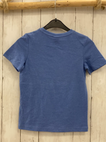 S´Oliver  T-Shirt  Gr. 116  blau schwarzer Hund 