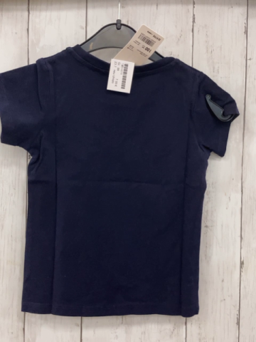 neu Uniqlo  T-Shirt  Gr. 98  blau bunte Figuren Hello Kitty 