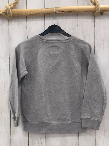 Pepe Jeans  Pullover  Gr. 140  grau schwarze Schrift Käfer Wappen 