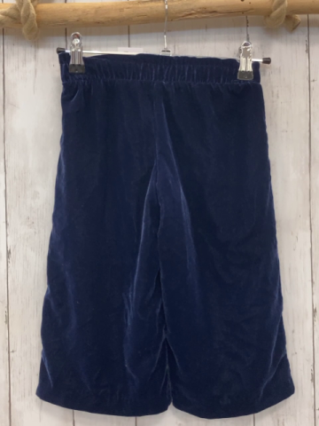 Janie et Jack  Hose  Gr. 98  blau Samt 3/4 lang 