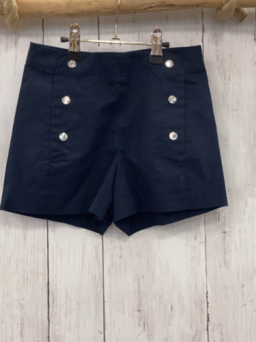 Jacadi  Shorts  Gr. 116  blau silber Druckknöpfe 