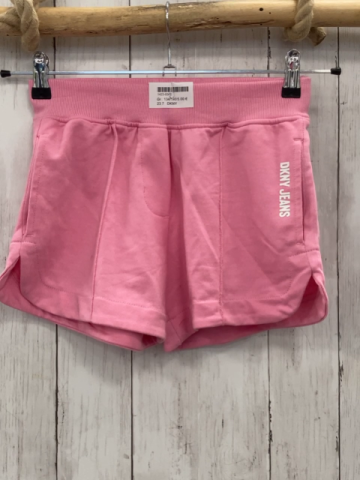 DKNY  Shorts  Gr. 134/140  rosa weiße Schrift 