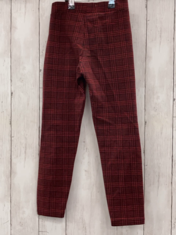 Zara  Jeggings  Gr. 134  rot schwarz kariert 