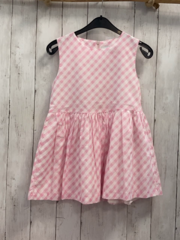Mama Luma  Kleid  Gr. 140  rosa weiß kariert 