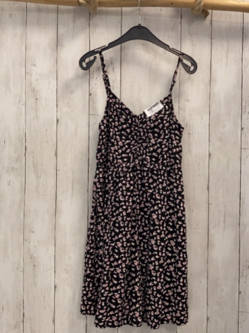 Madden Girl  Kleid  Gr. 134/140  schwarz hellgrau grau altrosa Druck 