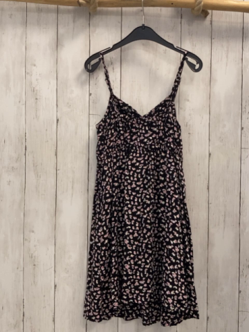Madden Girl  Kleid  Gr. 134/140  schwarz hellgrau grau altrosa Druck 