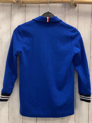 Tommy Hilfiger  Blazer  Gr. 128  blau dunkelblau weißer Streifenbund 