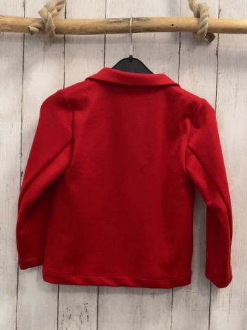 Daniele Alessandrino  Jacket  Gr. 110  rot Wappen 