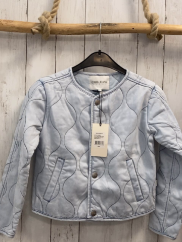 neu Cars Jeans  Jacke  Gr. 140  hellblau dunkelblaue wellenförmige Nähte NP 59,99 € 