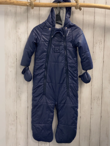2tlg Bellybutton  Schneeoverall Gr. 92  blau mit Handschuhen 