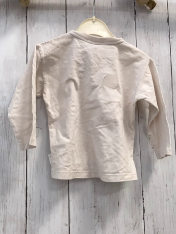 Sanetta  Langarmshirt Gr. 86  beige Raupen 