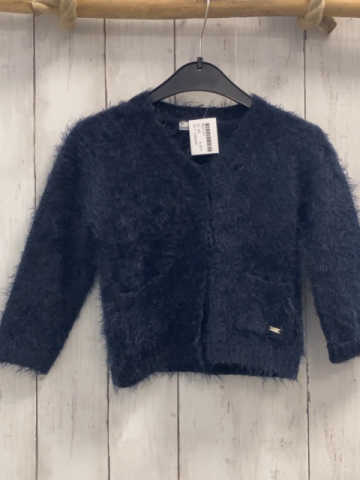 mayoral  Strickjacke  Gr. 92  blau flusig 