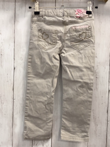 Vertbaudet  Hose  Gr. 104  grau Jeans Bund verstellbar
