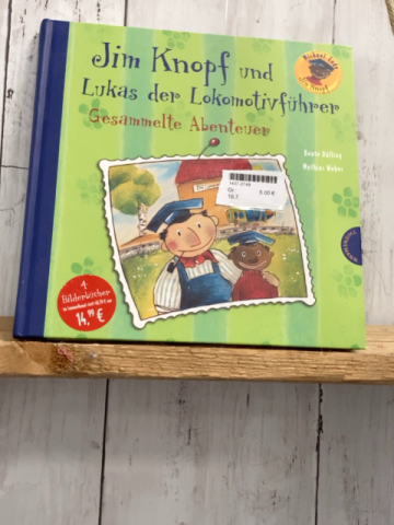   Buch Jim Knopf und Lukas der Lokomotivführer Gesammelte Abenteuer 