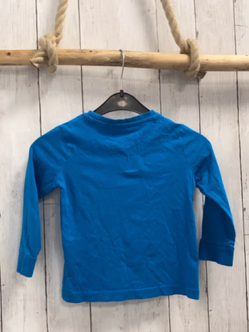  Langarmshirt Gr. 104  türkis Dino