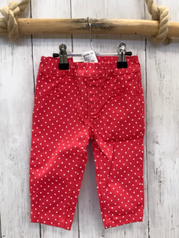 Carter´s  Jeggings  Gr. 74  rot weiße Punkte 