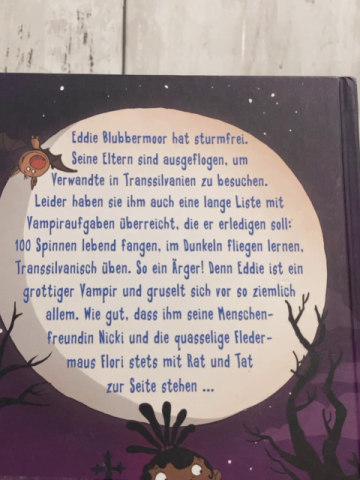  Buch Eddie der grottigste Vampir der Welt Ein schrecklich gutes Team 