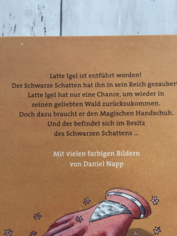   Buch Latte Igel und der Schwarze Schatten 