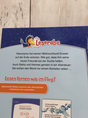 Leserabe  Buch Die schönsten Weltraumgeschichten 