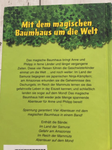 Magisches Baumhaus  Buch Mit dem magischen Baumhaus um die Welt 