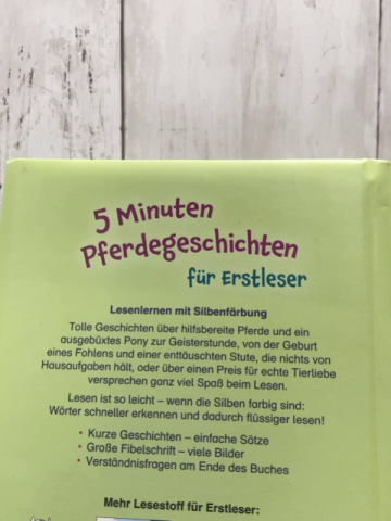  Buch 5 Minuten Pferdegeschichten für Erstleser 