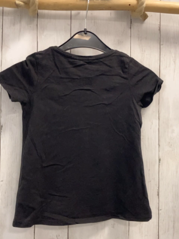 H&M  T-Shirt  Gr. 122/128  schwarz Pailettenkoalabär 